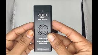 PiBOX India- SMART FAN Enclosure - M2-372-DLF - NVMe/NGFF SATA UNBOX , INSTALL VIDEO - Realtek 9210B