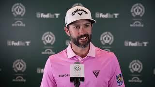 Adam Hadwin Thursday Flash Interview 2024 Memorial Tournament presented by Workday ©️ PGA Tour