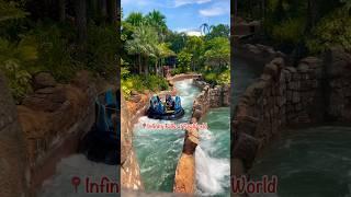 This EPIC water ride gets you SOAKED  Infinity Falls Water Ride at SeaWorld Orlando