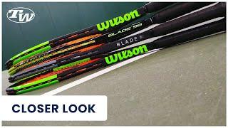 Take a Closer Look at the 2021 Wilson Blade 98 16x19 v6 (without Countervail) Tennis Racquet