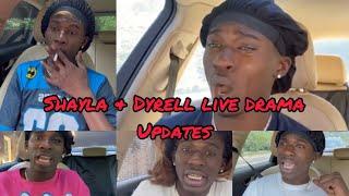 Shayla & Dyrell live drama updates | VERY MESSY | Child Services | Im PREGNANT