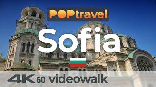 Walking in SOFIA / Bulgaria - 4K 60fps (UHD)