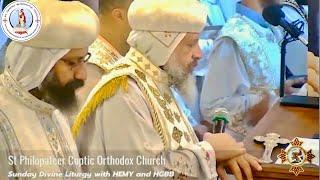 HE Metropolitan Youssef: Divine Liturgy w/ HG Bishop Basil @ St Philopateer Church Palm Harbor, FL