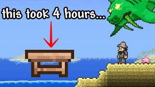 Can I Beat Terraria by JUST Fishing?