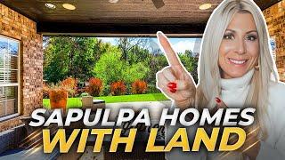 HOMES WITH LAND In Sapulpa OK: Tulsa Oklahoma Suburb | Kiefer Oklahoma Real Estate  Oklahoma Realtor