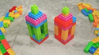 Satisfying DIY /Asmr building Blocks block game Lego block relaxing #asmr#asmrsounds#buildingblocks