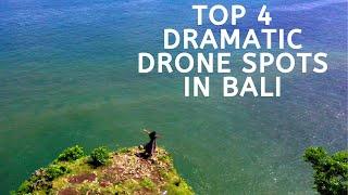 DRONE IN BALI I TOP 4 DRAMATIC DRONE SPOTS IN BALI