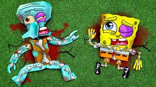 SpongeBob Broke 10,000,001 Bones in Roblox!