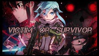 AMV SAO GGO - Victim Or Survivor • [BR-HD]