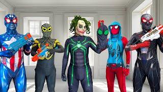 TEAM SPIDER-MAN vs BAD GUY TEAM || Who Is THE REAL SUPERHERO ...?? ( Funny , Action... )