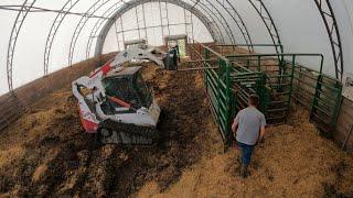 Is The Skid Any Faster? Barn Clean Up