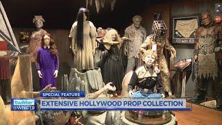 Local man show's off extensive Hollywood movie props collection