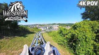 Wild Stallion Mountain Coaster at Skyland Ranch 4K POV - Pigeon Forge, Tennessee