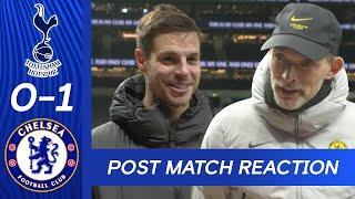 Tuchel and Azpilicueta React to Semi-Final Success | Tottenham 1-0 Chelsea | Post Match Reaction