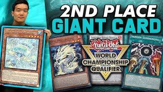 Yu-Gi-Oh! 2nd Place NAWCQ Nationals Giant Card ANTI-FIENDSMITH Tenpai Dragon Deck Profile (7-1)!