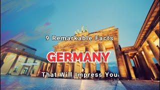 9 Remarkable Facts About Germany That Will Impress You -  Factopia Explorers