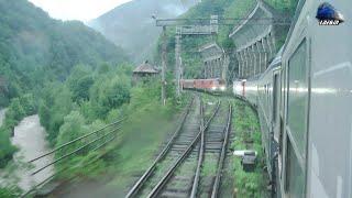 Călătorie Târgu Jiu-Petroșani Train Ride @IR1921 Mangalia-Arad in Defileul Jiului Gorge 18 June 2020