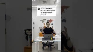 Is CS50 Appropriate for a High School Student - CS50 Reels #Shorts