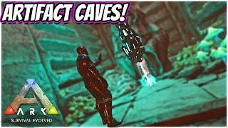 Running The Fjordur Caves For Artifacts! || Ark Hybrids!