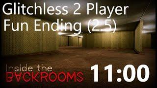 Inside The Backrooms 0.2.5 | Fun Ending Glitchless 2 Player 11:00 World Record