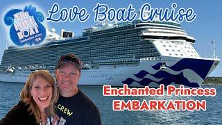 Enchanted Princess EMBARKATION LOVE BOAT Cruise!  New England & Canada #lifewithfavorPrincess