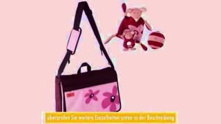 sigikid 23404 Babybasics WickeltaschenSet pinkweinrot