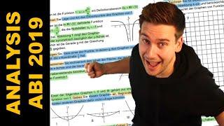 ANALYSIS ABI 2019 (ohne Hilfsmittel) | HOW TO MATHE ABI 2022