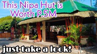 NIPA HUT IS WORTH P.5M I ELEGANT DESIGN FOR VIP