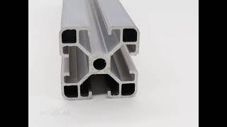 4040 T-Type Aluminum Extrusion Profile European Standard