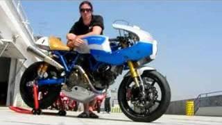 NCR Ducati New Blue Sport Classic  first test