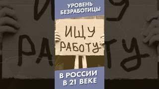 Уровень безработицы в России в 21 веке #shots #безработица