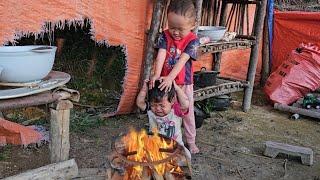 A 17-year-old single mother hired her uncle to build a house and prepare to complete the new house.