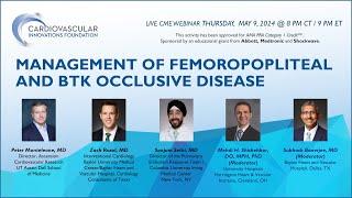 Management of Femoropopliteal and BTK Occlusive Disease CME Webinar