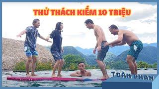 Toàn Phan Cùng Hồng Xiêm Thách Thức Cặp Đôi Chủ Tịch Xem Ai Có Được 10 Triệu - Toàn Phan SVM