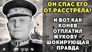 Он спас его от расстрела! И вот Как Конев отплатил Жукову — шокирующая правда"