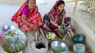 সব চেয়ে কম মশলা দিয়ে মাঠের টাটকা কচি কুমড়ো রান্না | Pumpkin Recipe |