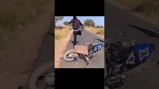 #trending badmash jamai song bike ride accsident very sed and funny video give new bike #shorts