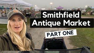 This Antique Market was DOUBLE the size of last year...Shop with Me!