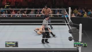 Premier Match En ligne Sur WWE2K17