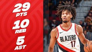 Shaedon Sharpe Makes Trail Blazers Franchise History!  | November 30, 2023