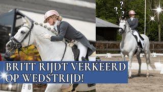 Wedstrijd met George gaat mis!!! | PaardenpraatTV