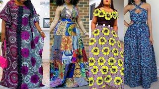 40+ AFRICAN DRESSES: MOST STYLISH & FLAWLESS African Fashion Ankara Maxi Dress Styles for ladies