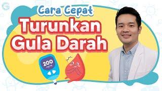 Cara Menurunkan Gula Darah dengan Cepat dan Aman