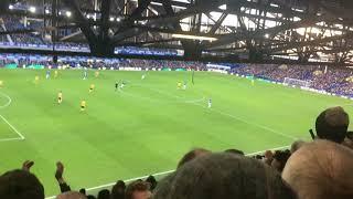 Raul Jimenez goal at Everton away (2/2/19)