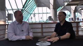 Contour Semiconductor displays their PCM-based wafer at Flash Memory Summit 2014