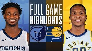 GRIZZLIES at PACERS | FULL GAME HIGHLIGHTS | January 28, 2024