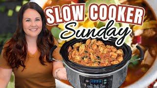 3 EASY Fall Crock Pot Recipes | Without Canned Soups, Just Dump & Go!