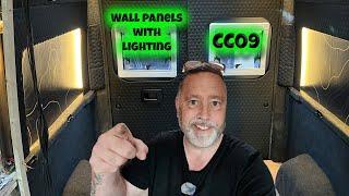 Making Wall panels with hidden lighting - Camper conversion - CC09