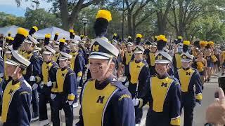University of Michigan Football First Band Entrance of 2022 Season - 9/3/2022 (vs Colorado State)