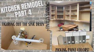 Kitchen Remodel - Finally Sanding! - Part 4